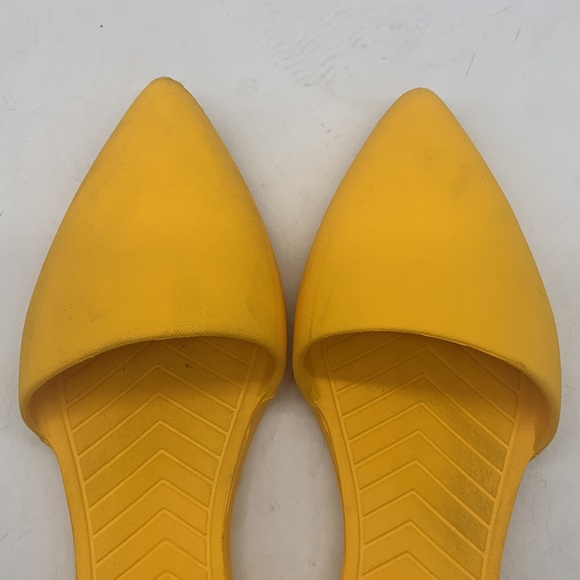 Native Yellow Pointy Flats Size 8 BFL4145C - Picture 7 of 8
